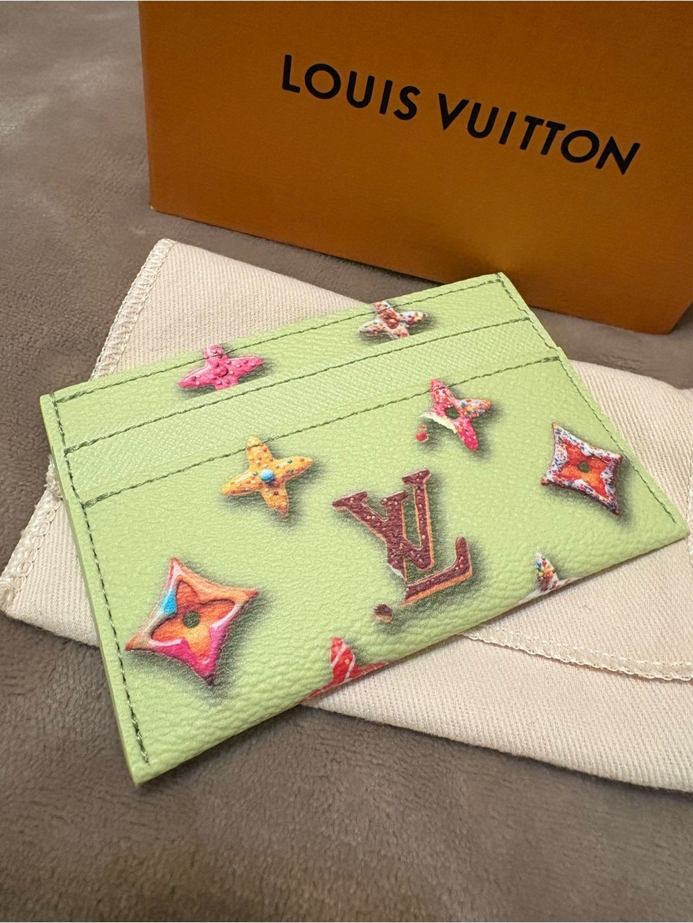 LV Monogram Donut Cardholder